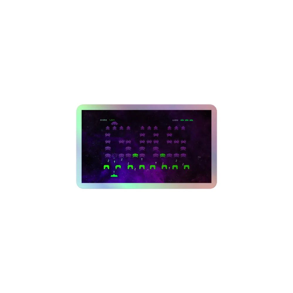 Games Addict Society Holographic Sticker product image (1)