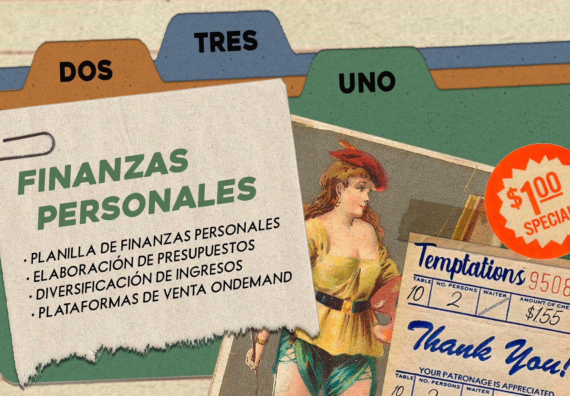 Clase 1: Finanzas personales // Presupuestos // Plataformas product image (1)
