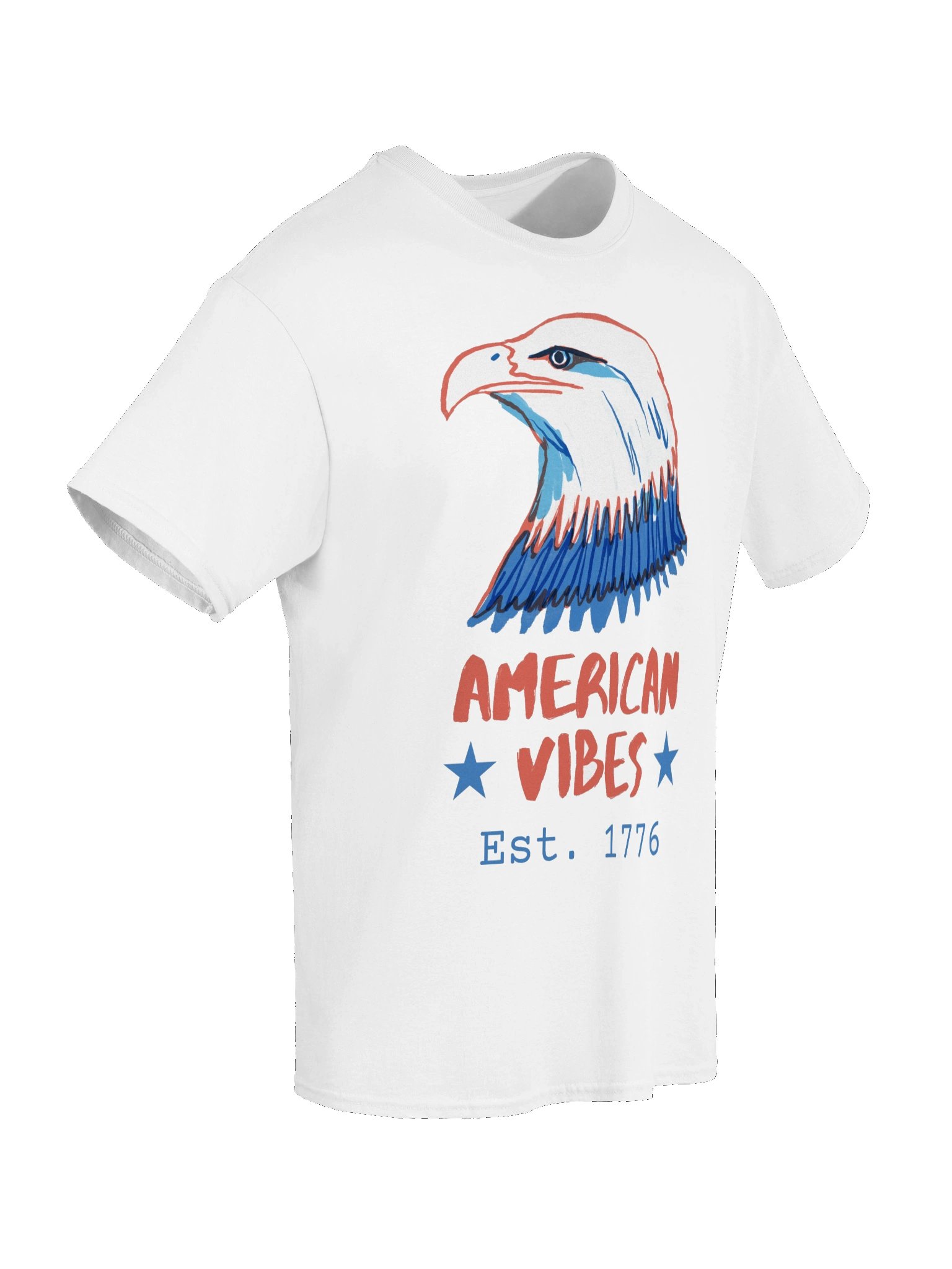 American Vibes Est. 1776 — Heritage Eagle Tee product image (8)