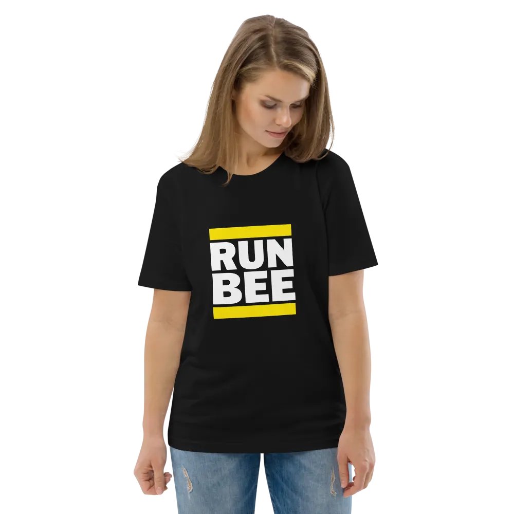 RUN BEE Organic Tee - 100% cotton product image (6)