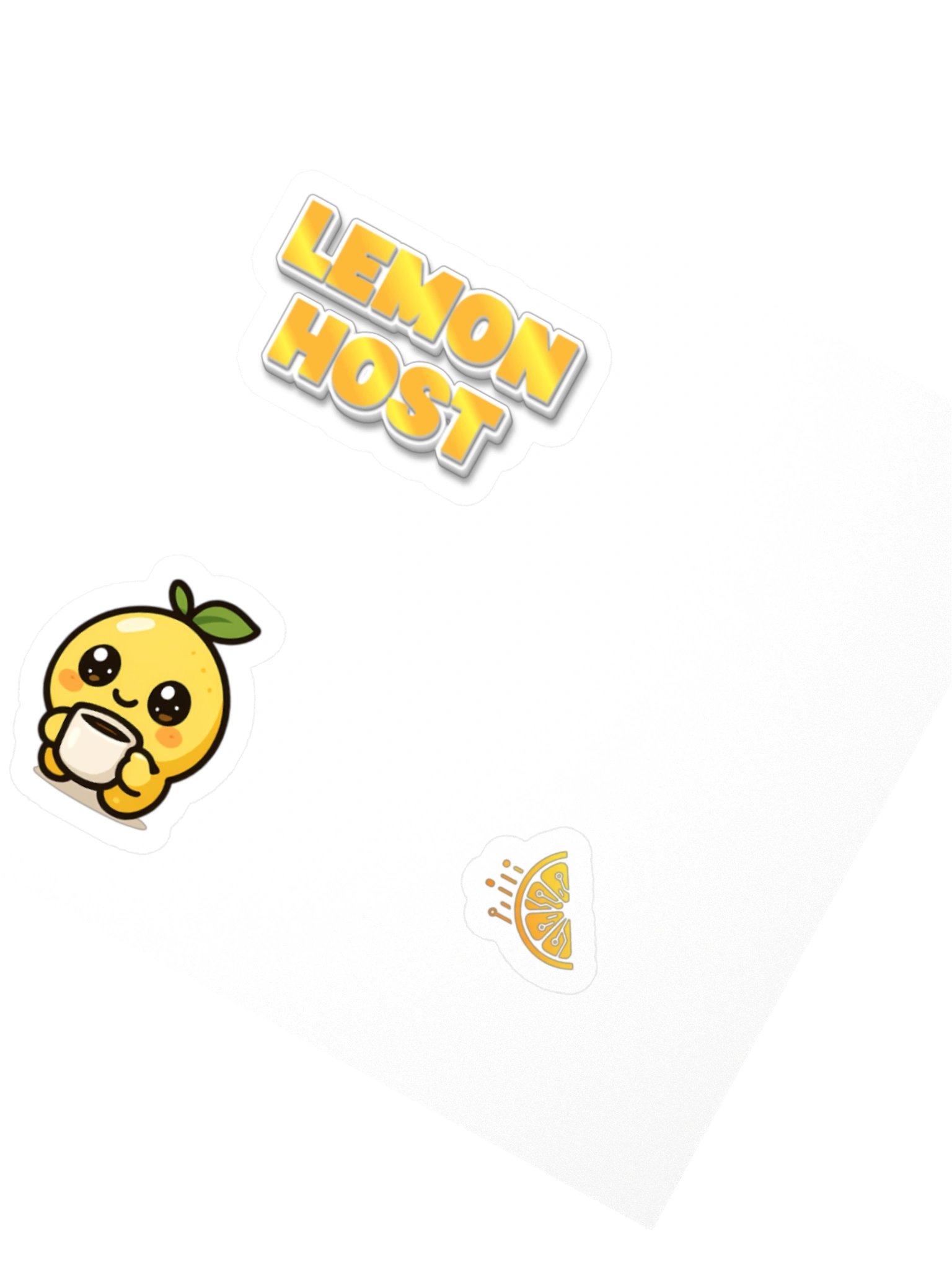 LemonHost Sip & Smile Sticker product image (3)