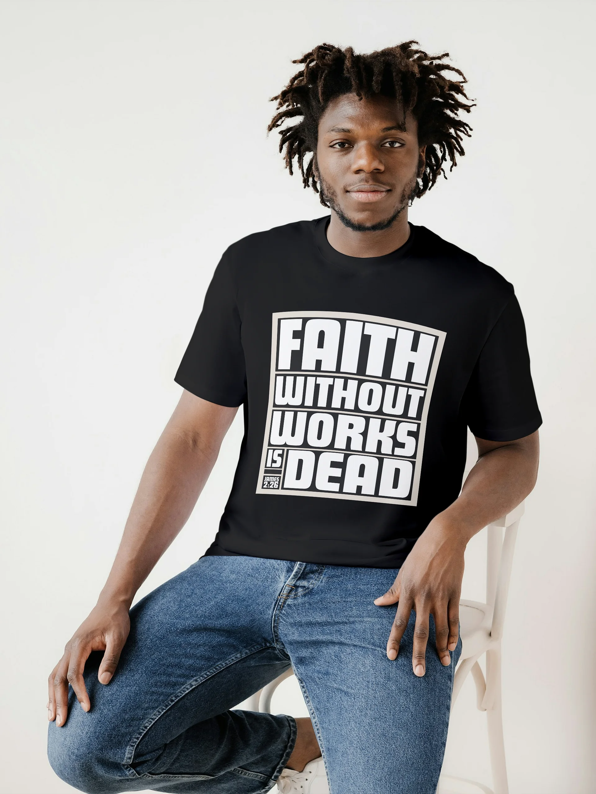 Faith Without Works is Dead (James 2:26) T-shirt product image (1)