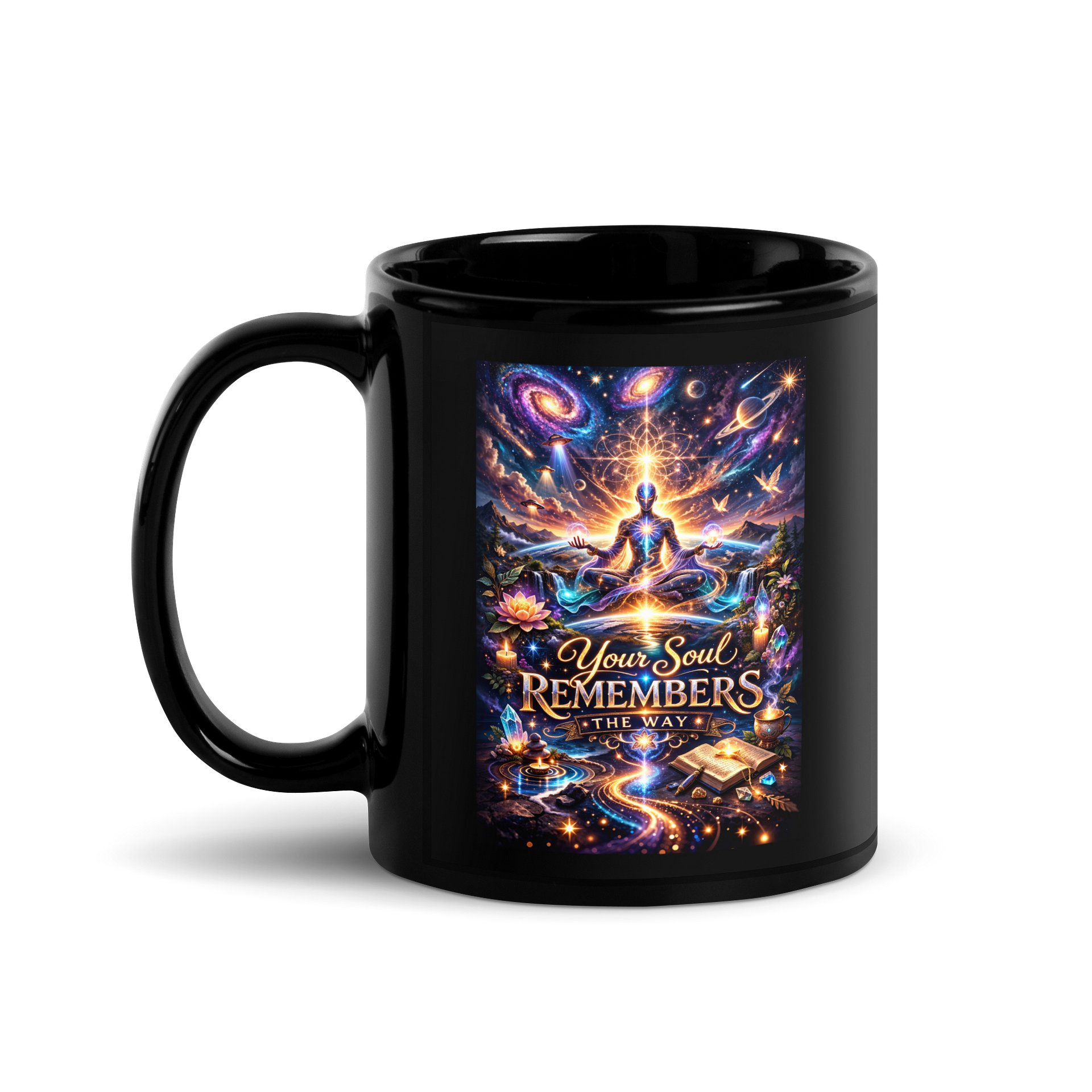Your Soul Remembers - Black Mug product image (1)