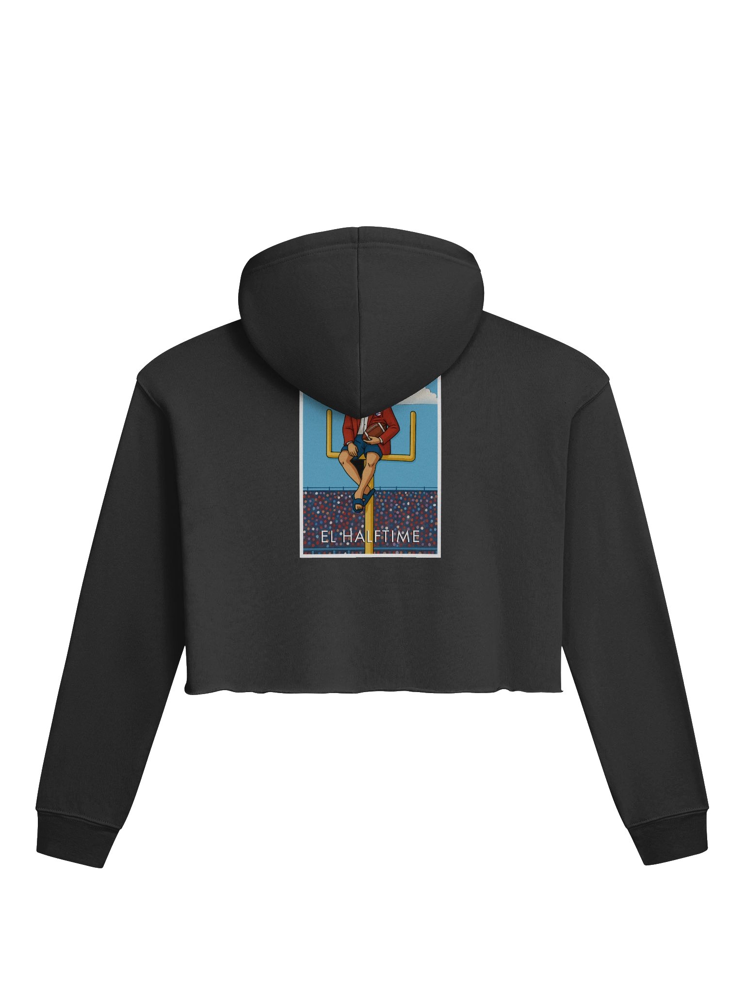 El Halftime Crop Hoodie product image (2)