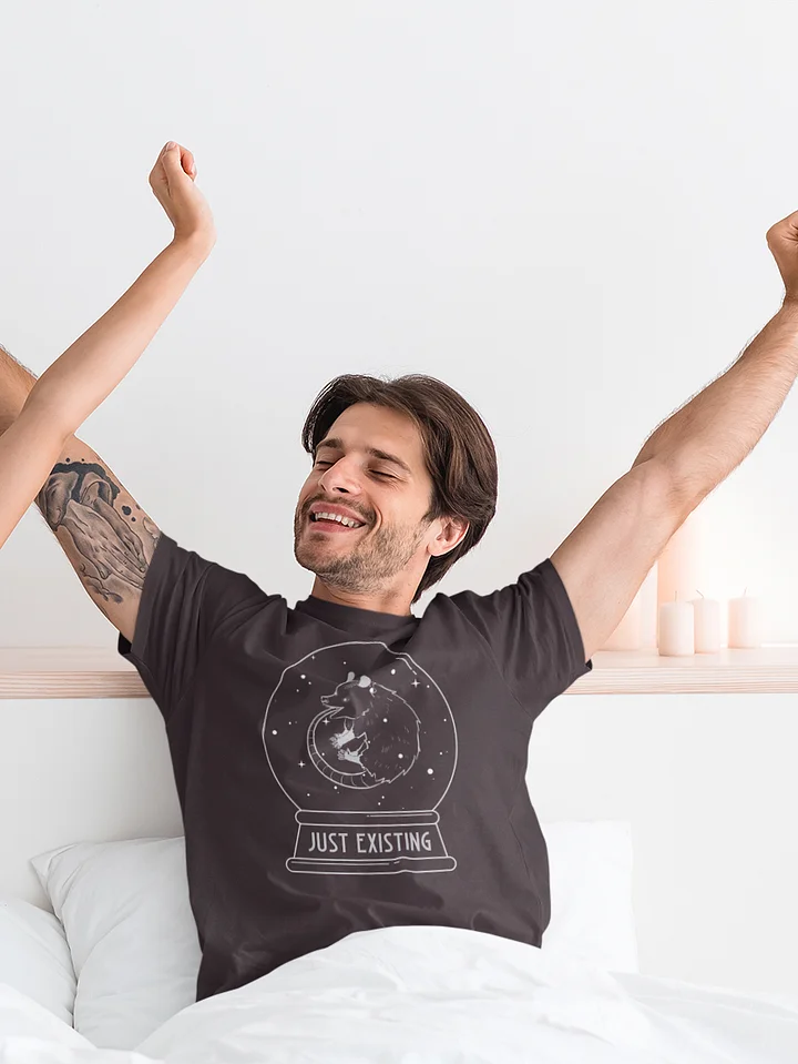 Just Existing supersoft unisex t-shirt product image (1)