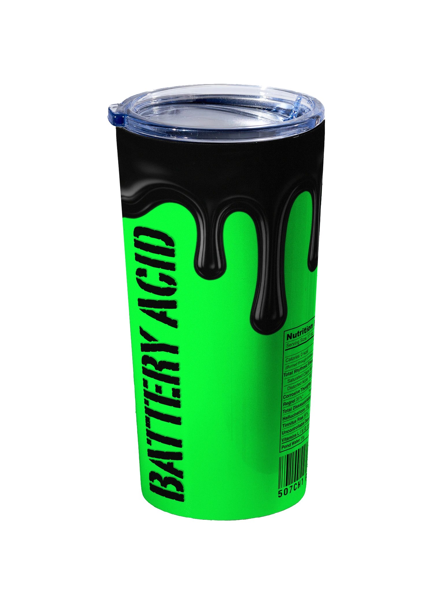 STAINLESS STEEL BATTERY ACID RECEPTACLE [ACID GREEN] product image (2)