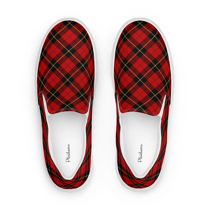 Wallace Tartan Men's Slip-On Shoes product image (1)