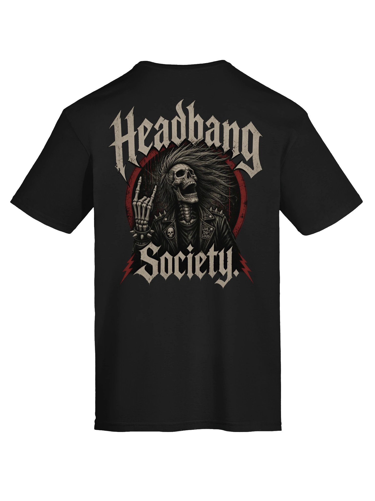 HEAVYMETAL "Headbang Society" T-Shirt product image (7)