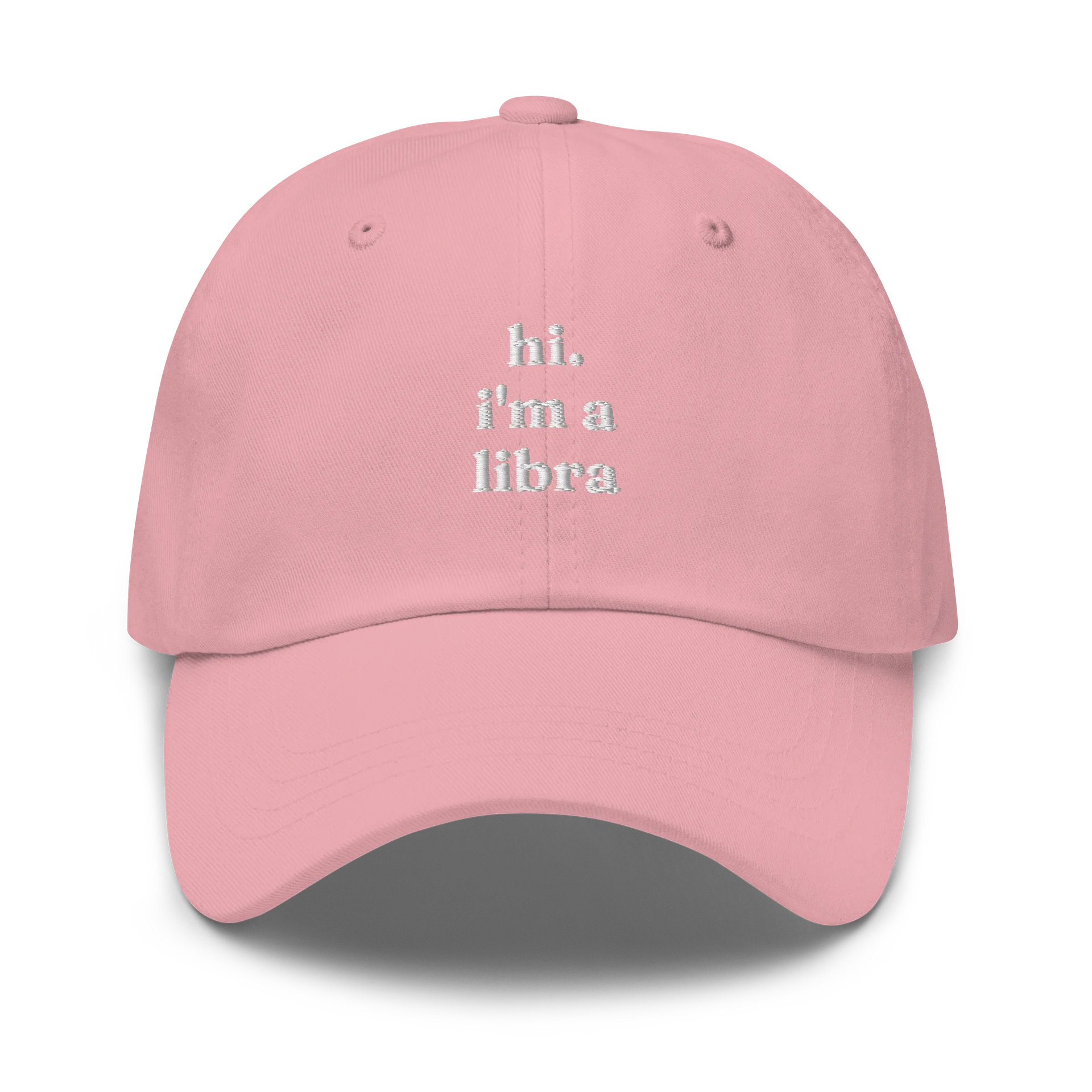 hi libra embroidered cap product image (1)