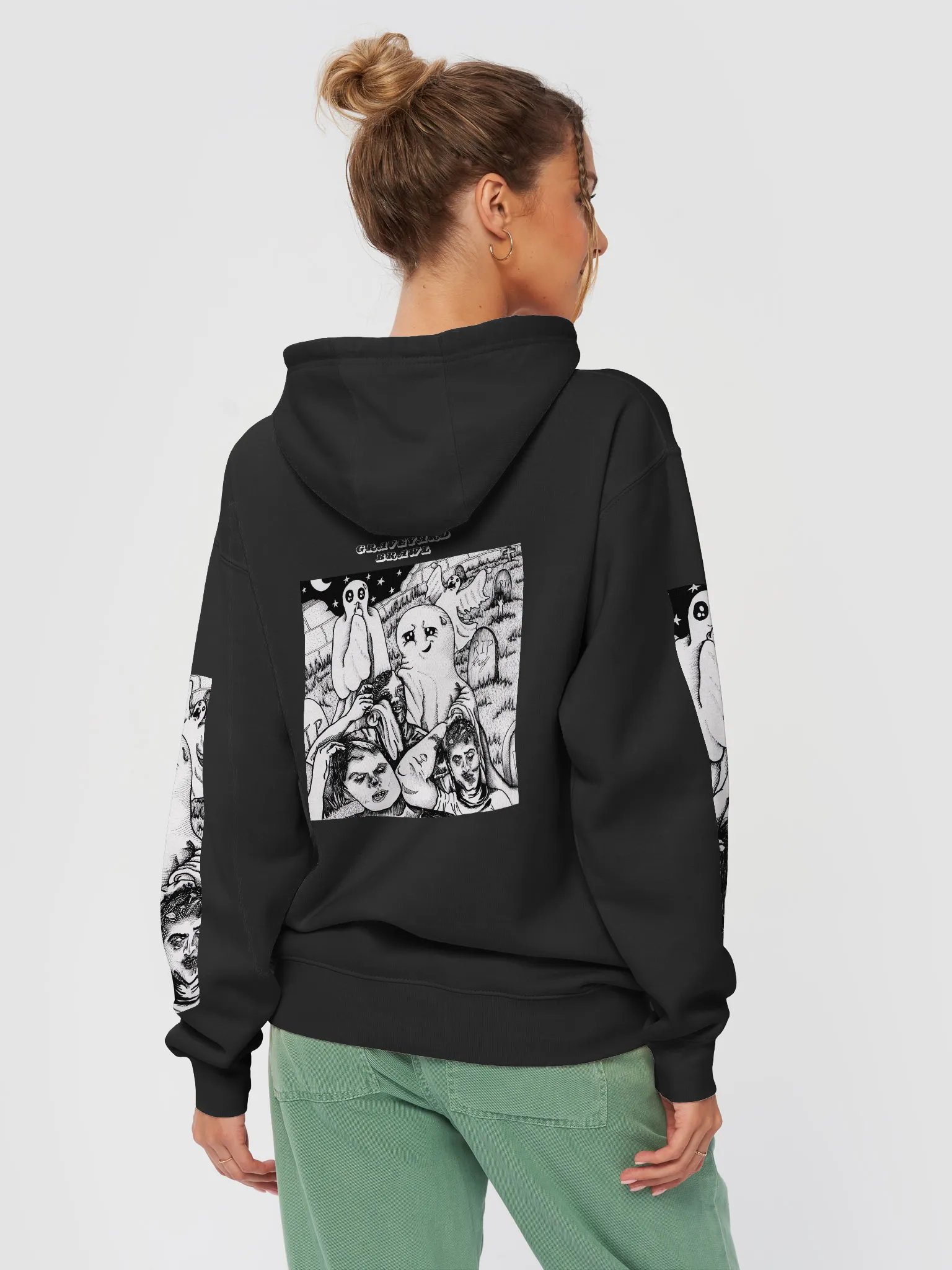 Graveyard Brawl Premium Hoodie product image (4)
