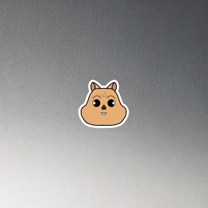 Han Quokka face magnet product image (4)