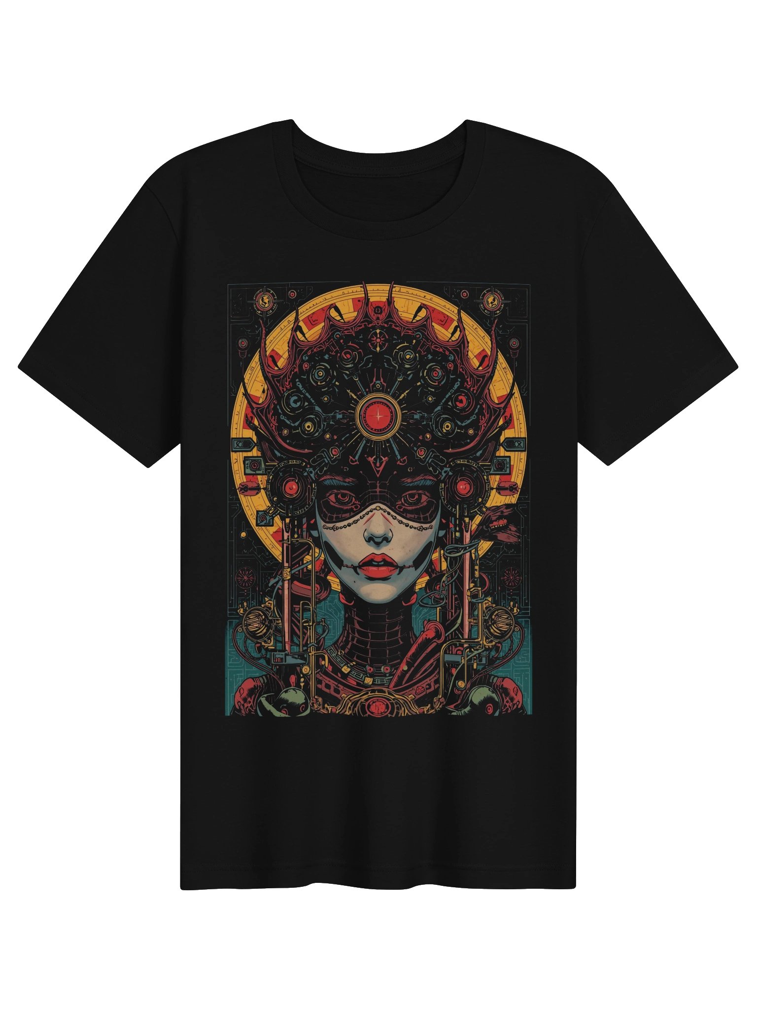 Cyber Oracle Retro-Futurist Lightweight T-Shirt product image (1)