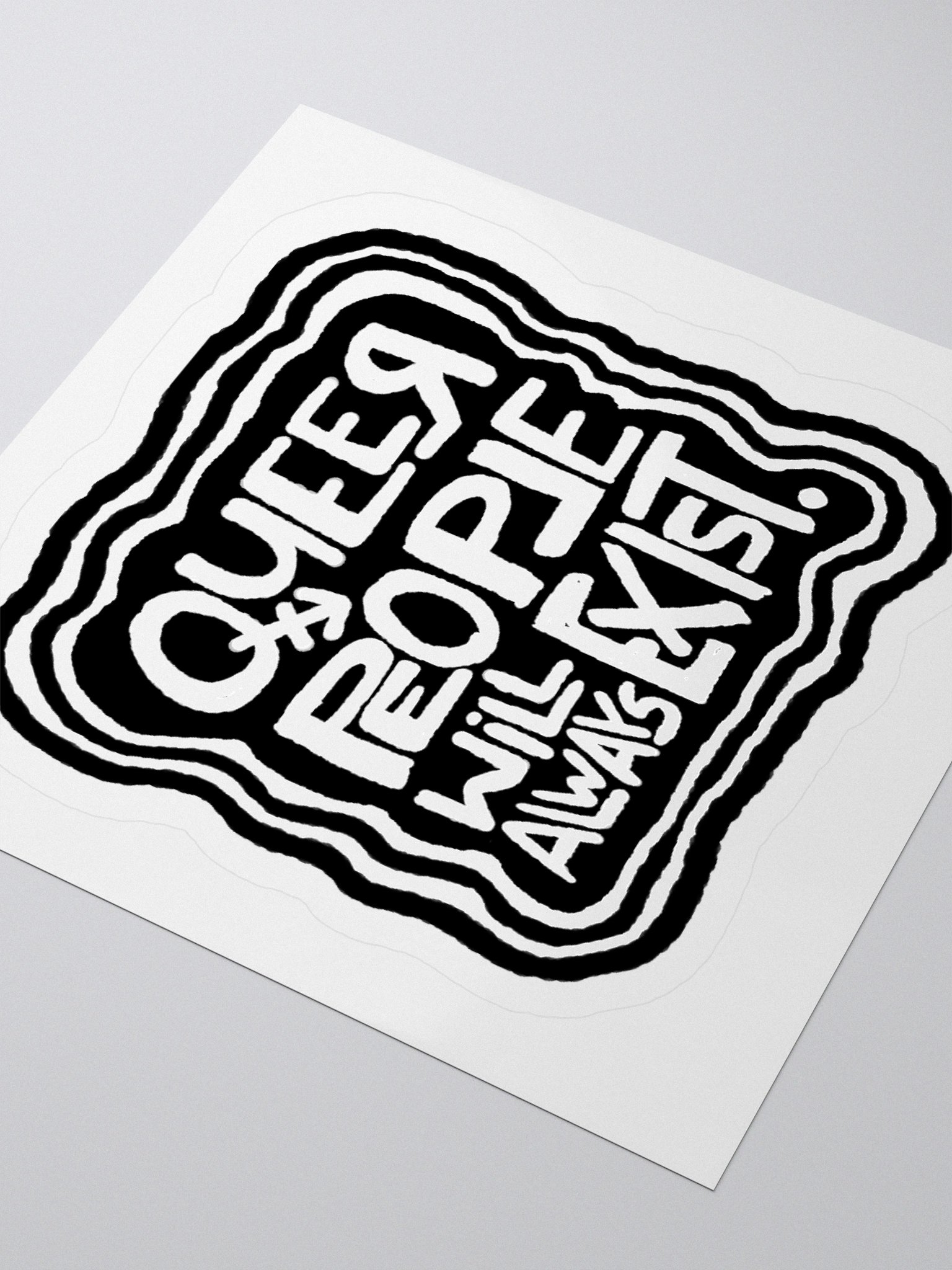 QUEER PEOPLE WILL ALWAYS EXIST. Sticker product image (3)