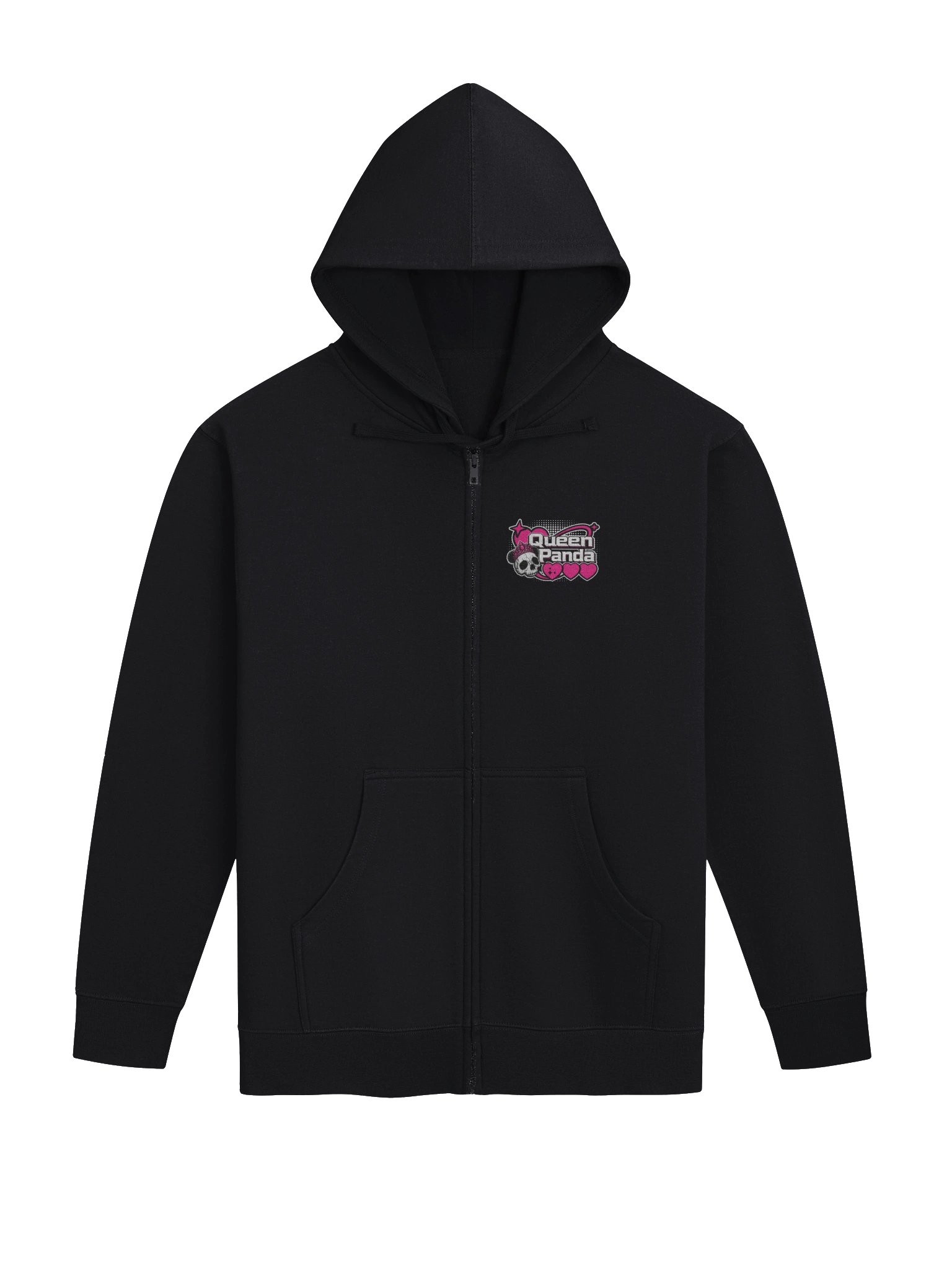 Queen Panda Zip Up Hoodie product image (2)