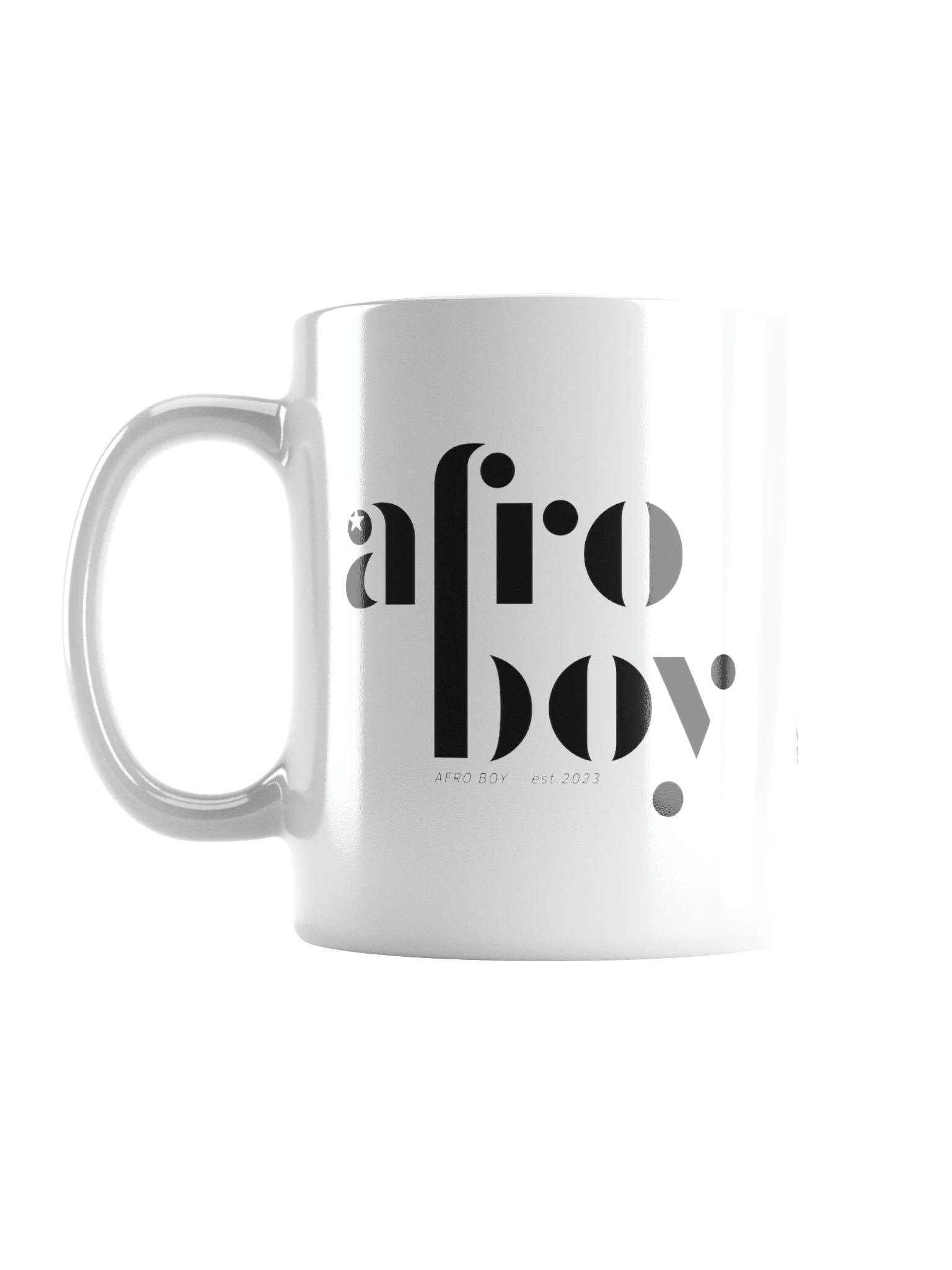 Afro Boy Stylised Mug product image (1)