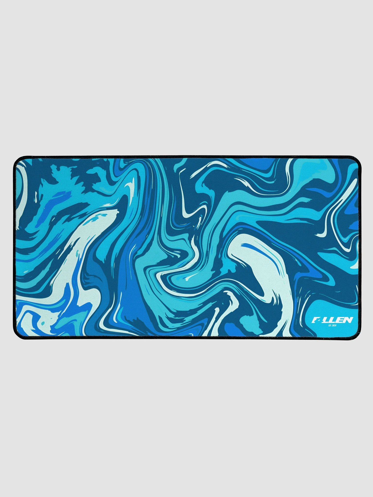 AQUA SWIRL DESKMAT - F4LLEN product image (1)