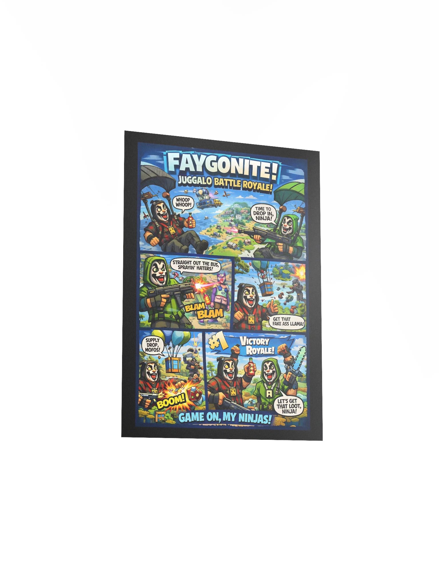 🎯 Faygonite! Juggalo Battle Royale – 5x7 Matte Poster product image (3)