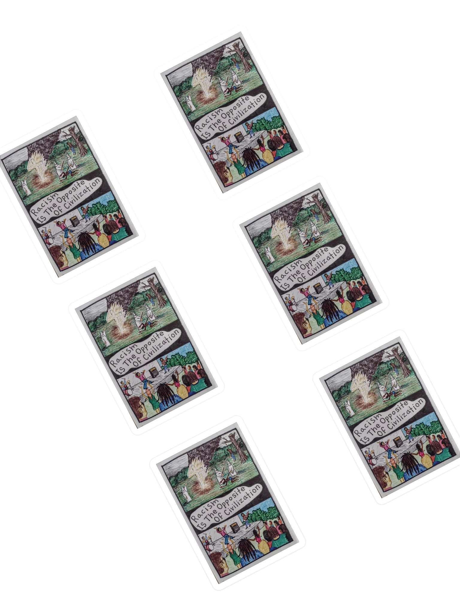 Opposite of Civilization Sticker Sheet product image (1)