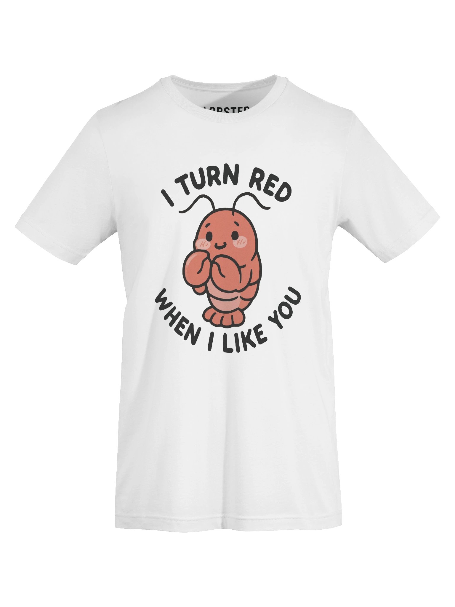 Raw Emotion – Blushing Lobster Crush Tee product image (8)