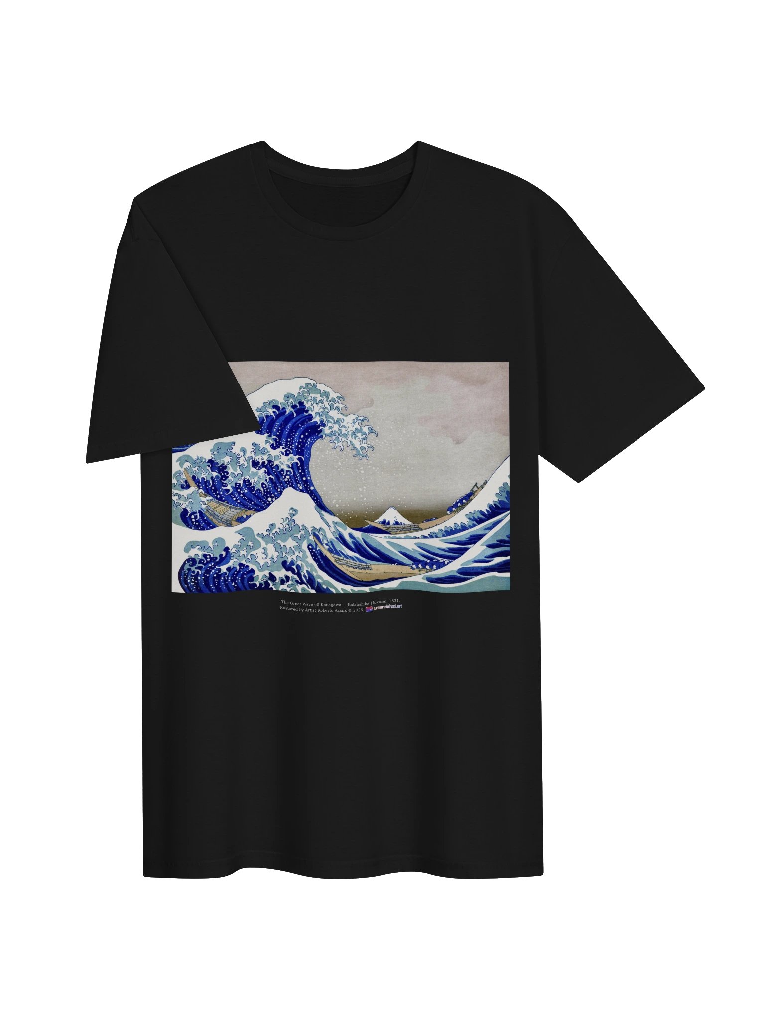 The Great Wave off Kanagawa — T-Shirt product image (3)