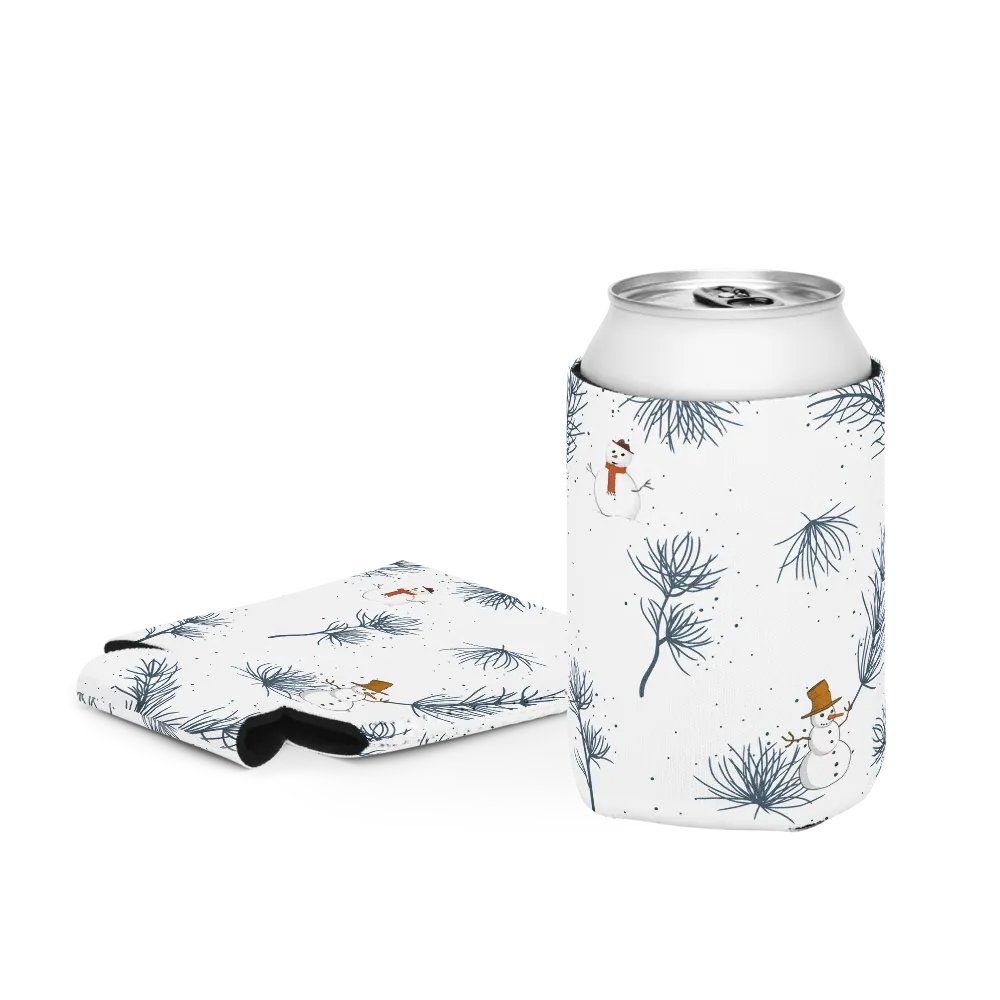 "Festivities" Frosty Festivities Can Cooler product image (2)