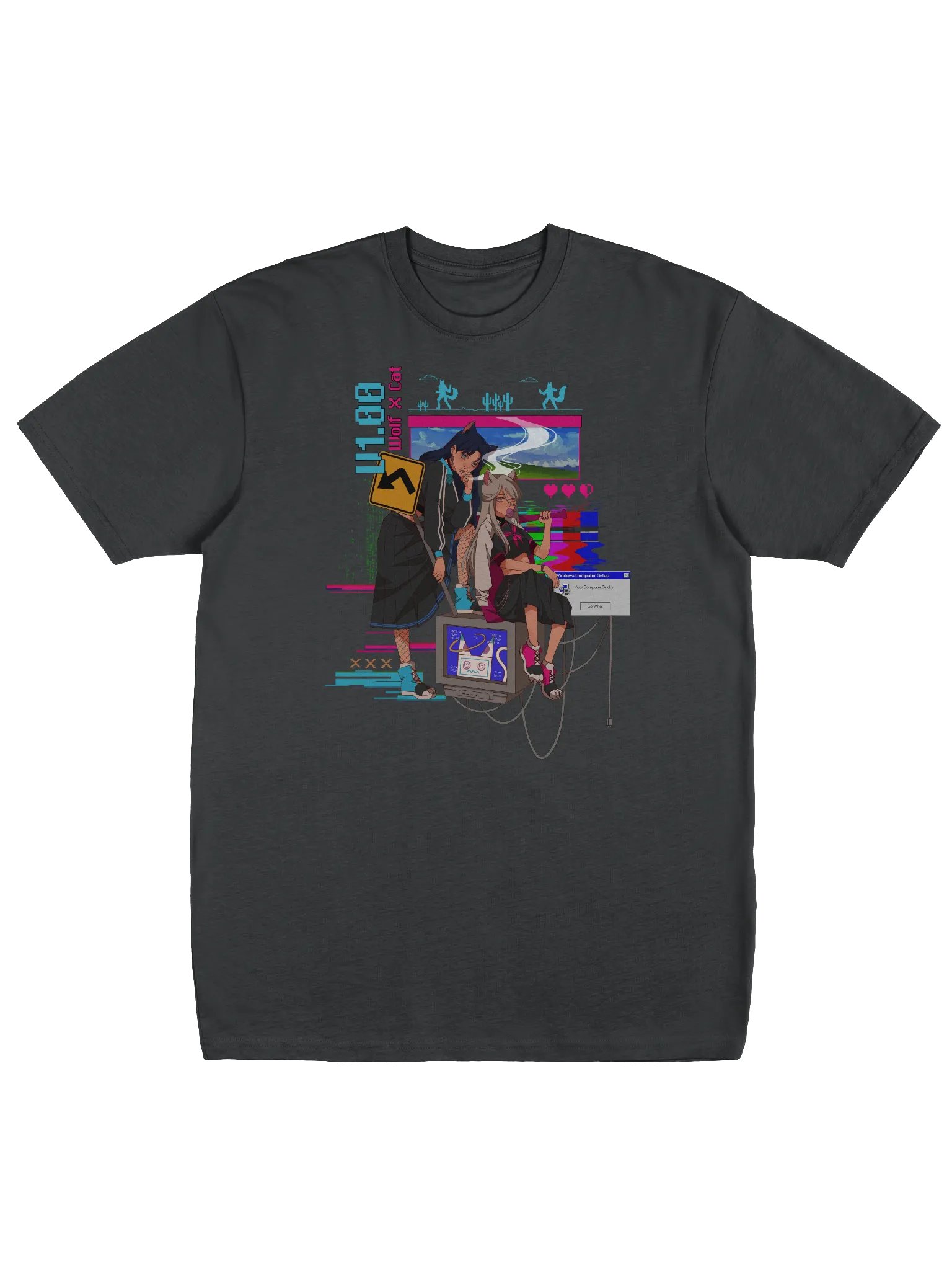 "V 1.00" Heavyweight Tee product image (1)