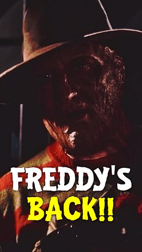 Freddy Krueger is BACK!! #LeavyForKrueger