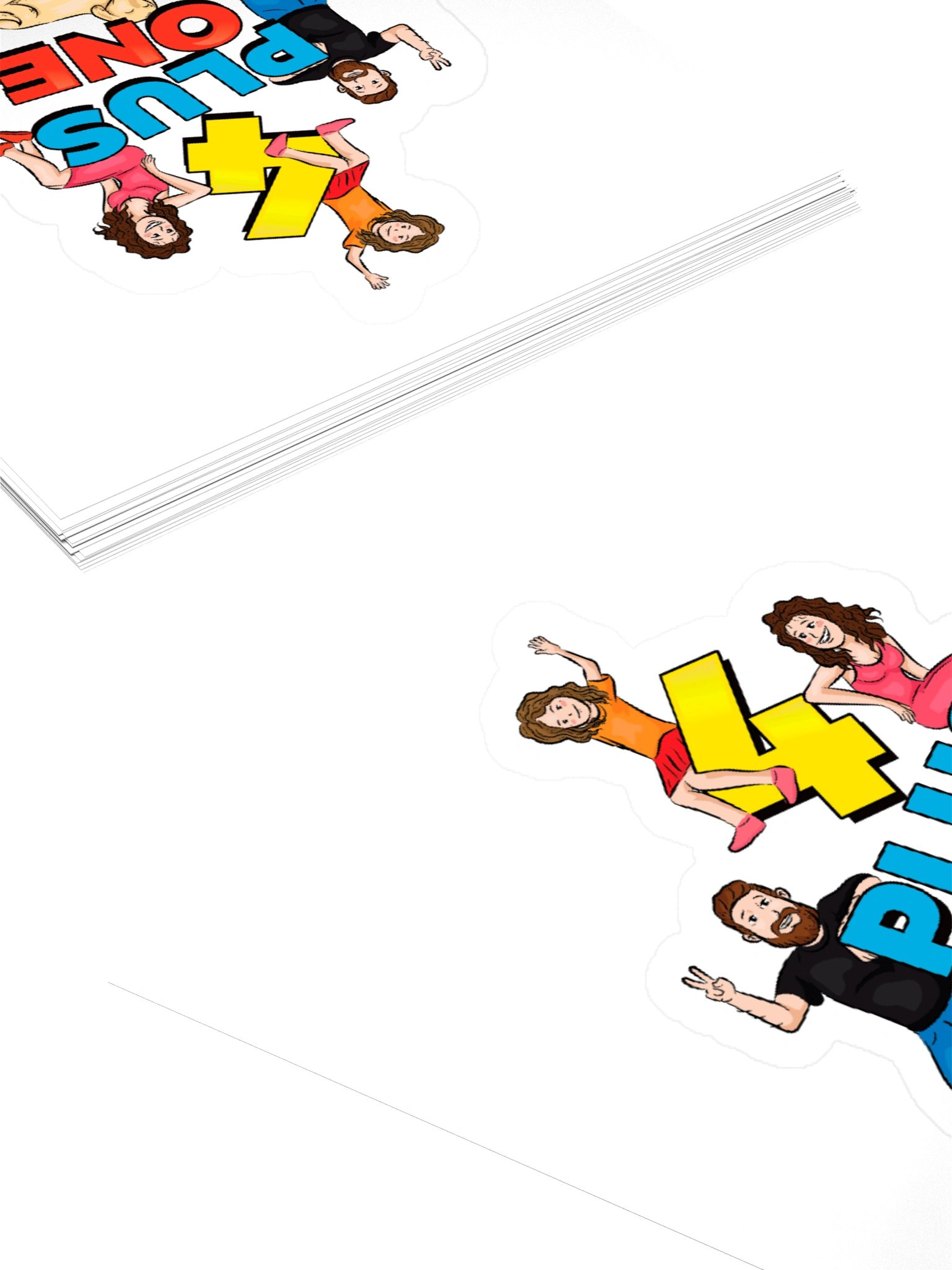 4PLUSONE STICKER product image (11)