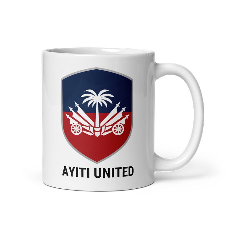 White Ayiti United Mug product image (1)