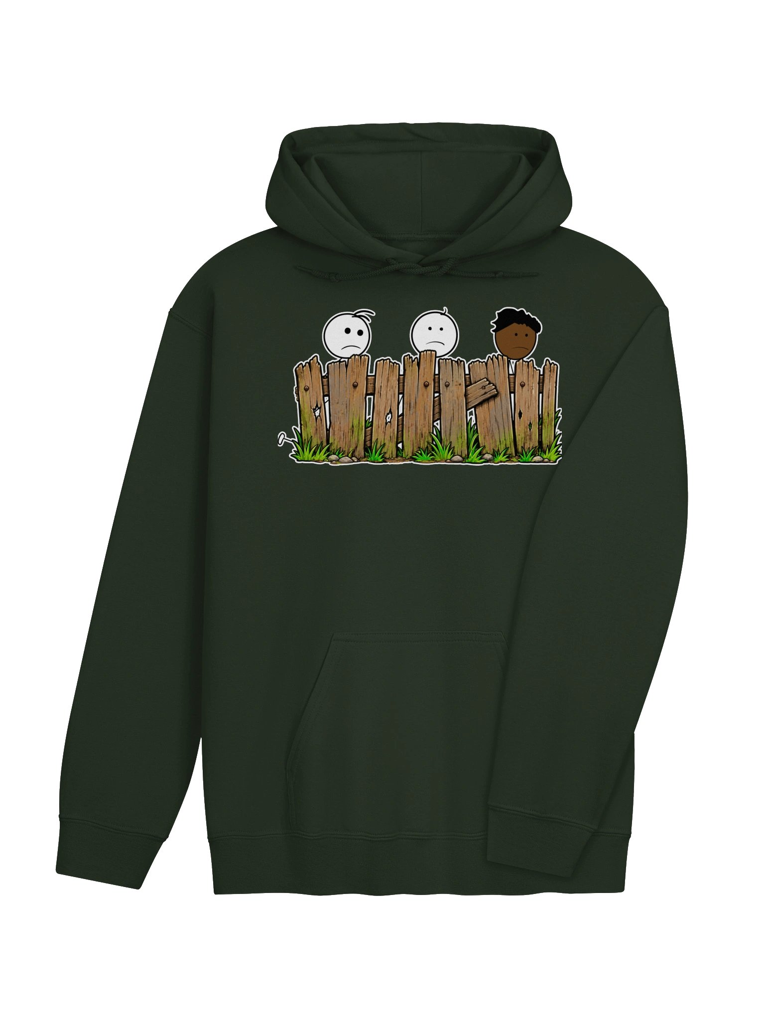 🧥 Hanorac Verde Pădure Bărbați „Amintiri Din Copilărie” – Toxică, Șopârlă & Juvel product image (4)