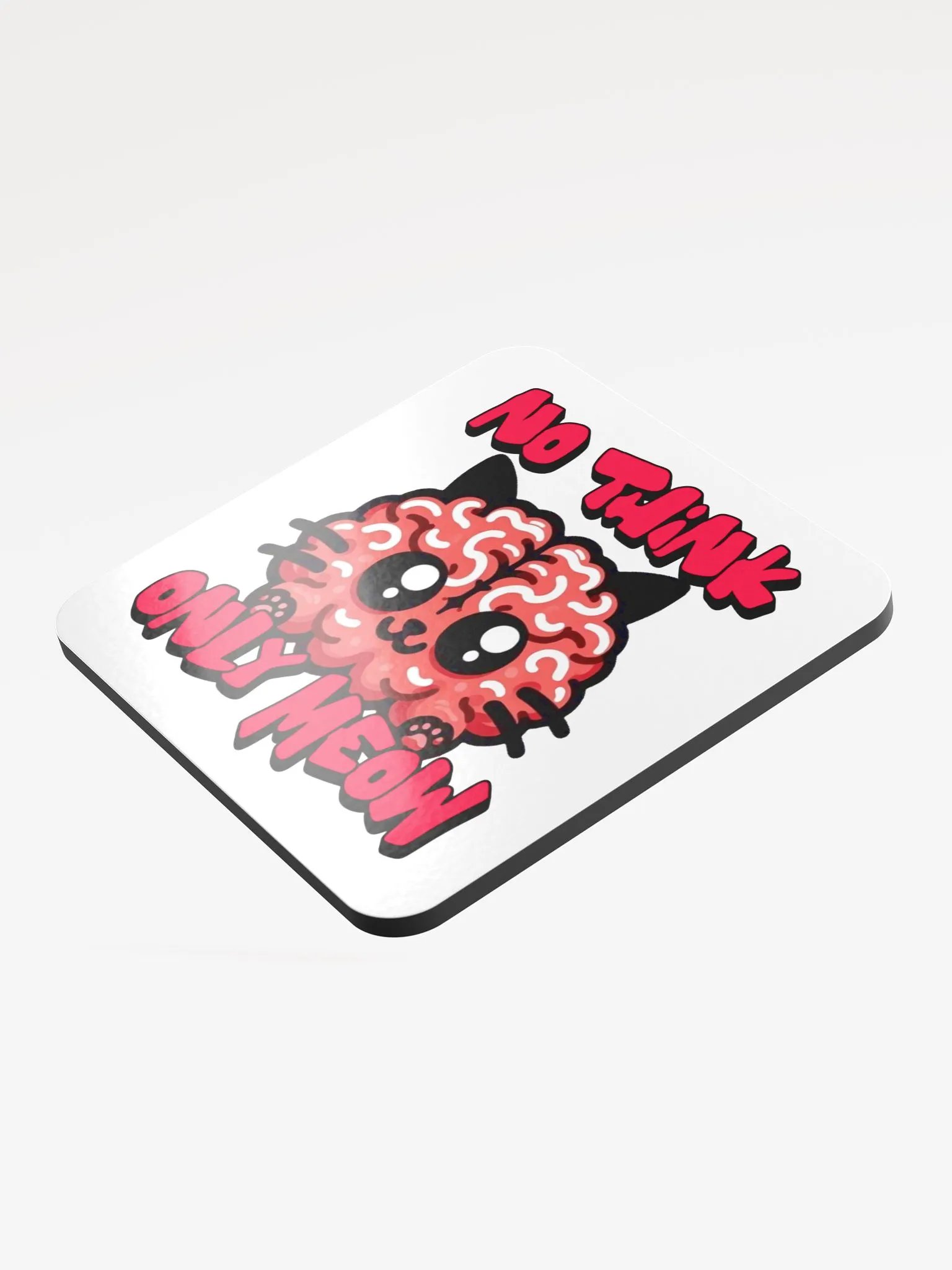 No think only meow coaster product image (3)