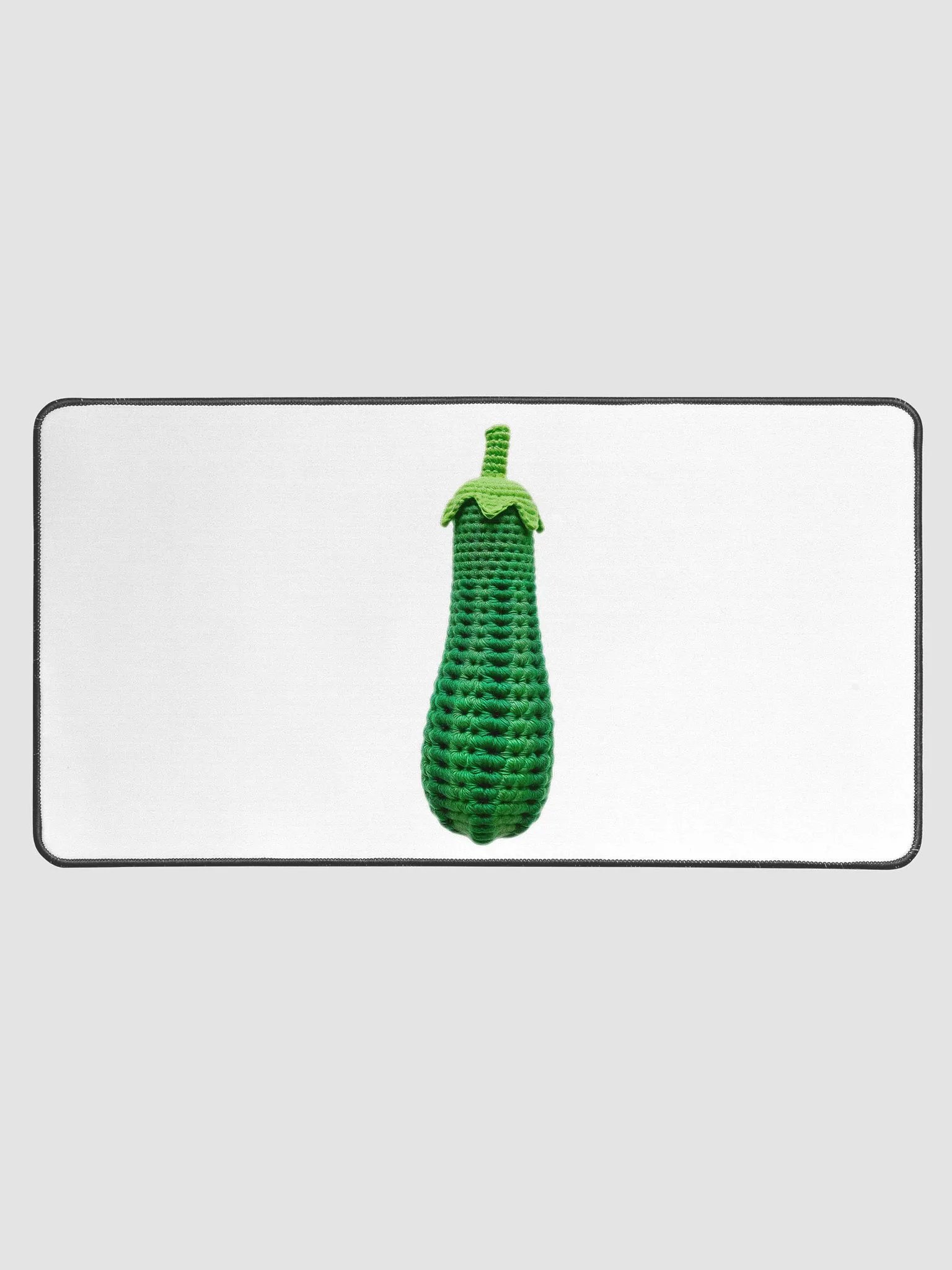 CozyAvocado Desk Mat 15.5" x 31.5" Zucchini #3 product image (1)