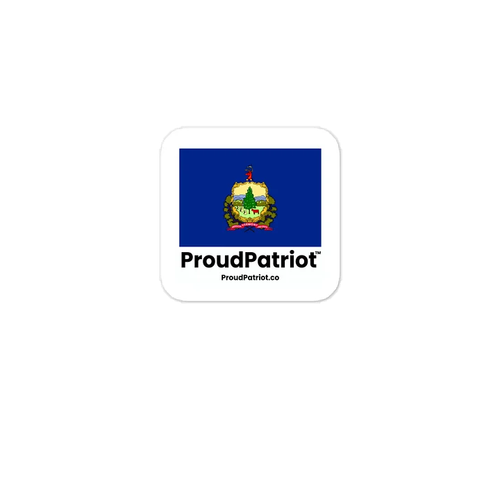 Vermont State Flag Vinyl Sticker product image (1)
