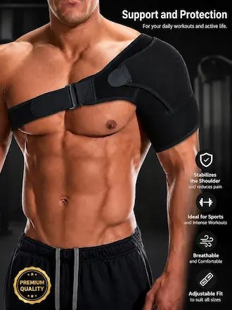 Furastore Adjustable Shoulder Support Brace product image (1)