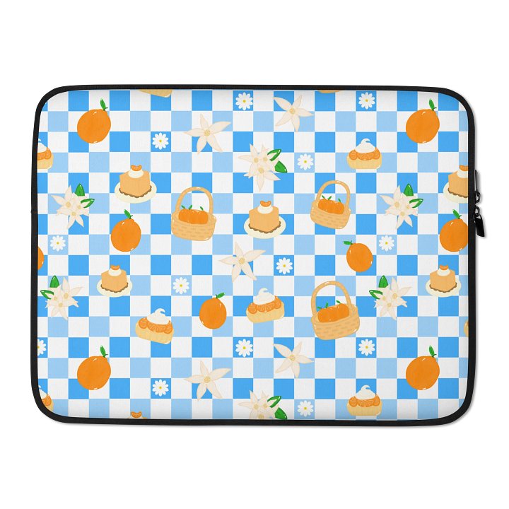 Oranges and Sweets Pattern Laptop Sleeve product image (2)