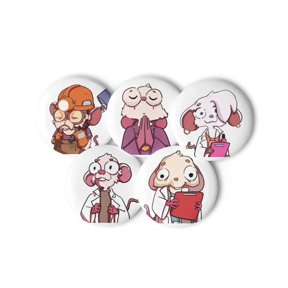 The Lab Rats Pin Button Pack product image (11)