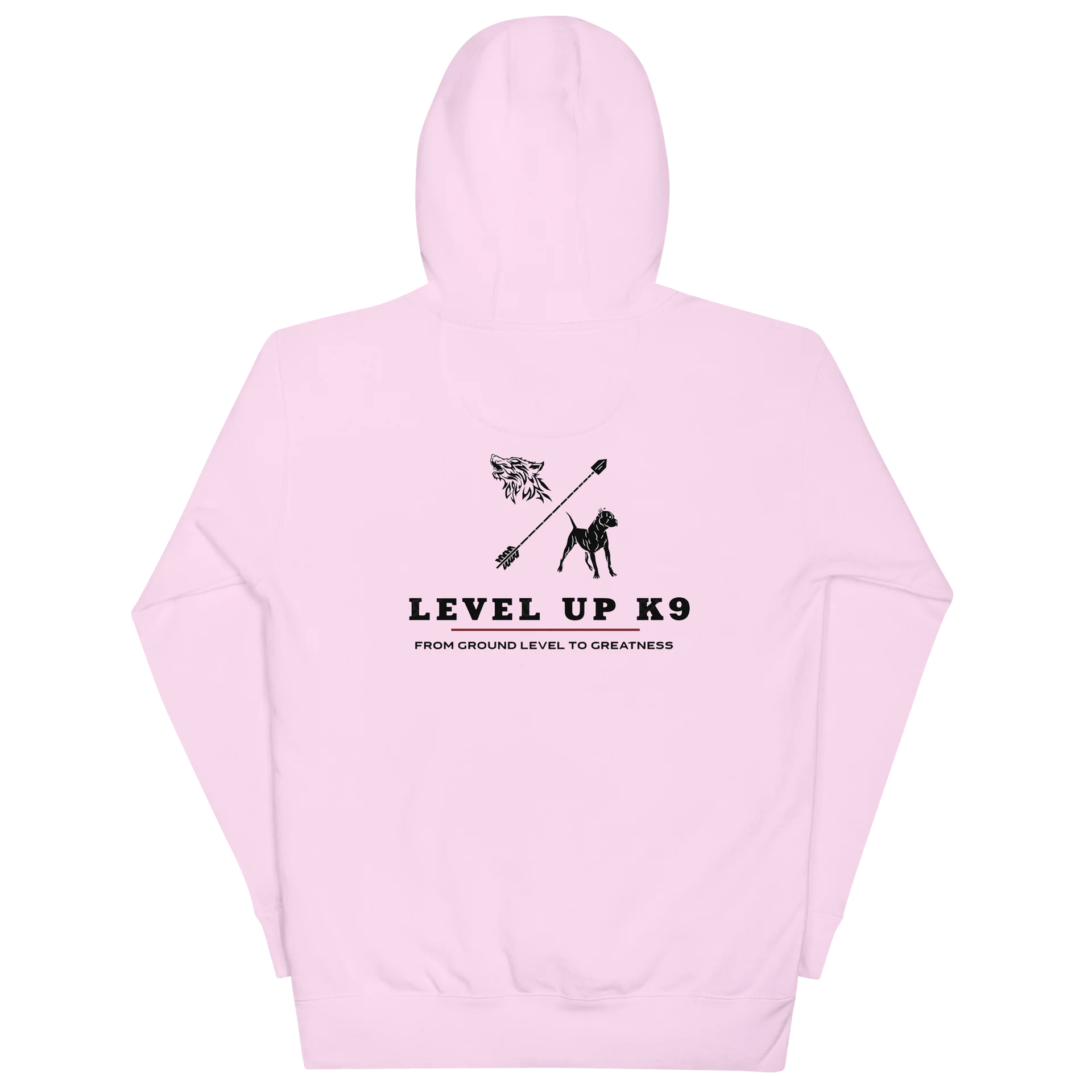Level-UP K9 Standard Hoodie ( Lavender ) product image (4)