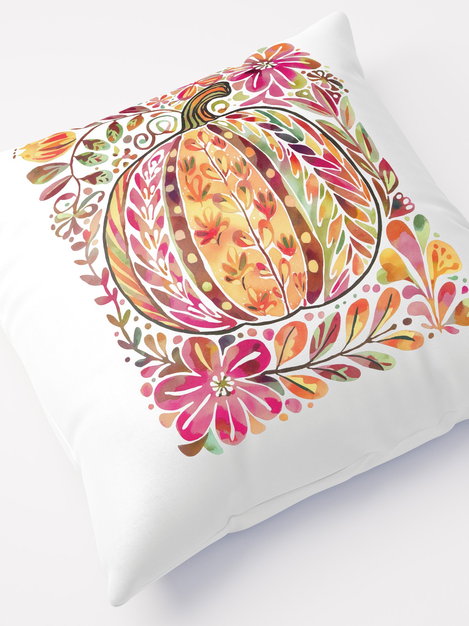 Vibrant Pumpkin Patch Pillow product image (4)