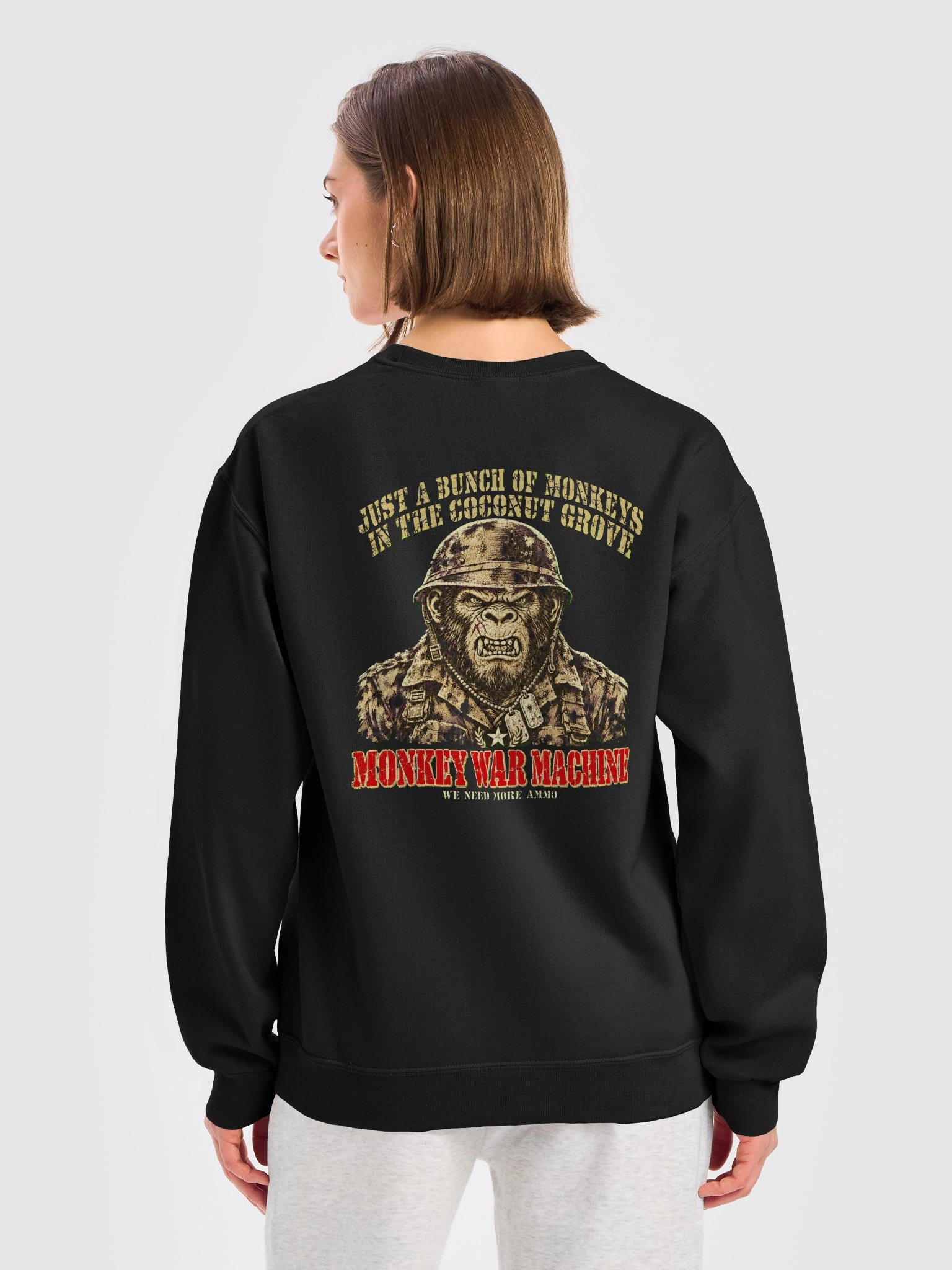 Monkey War Machine "Coconut Grove" Crewneck product image (6)