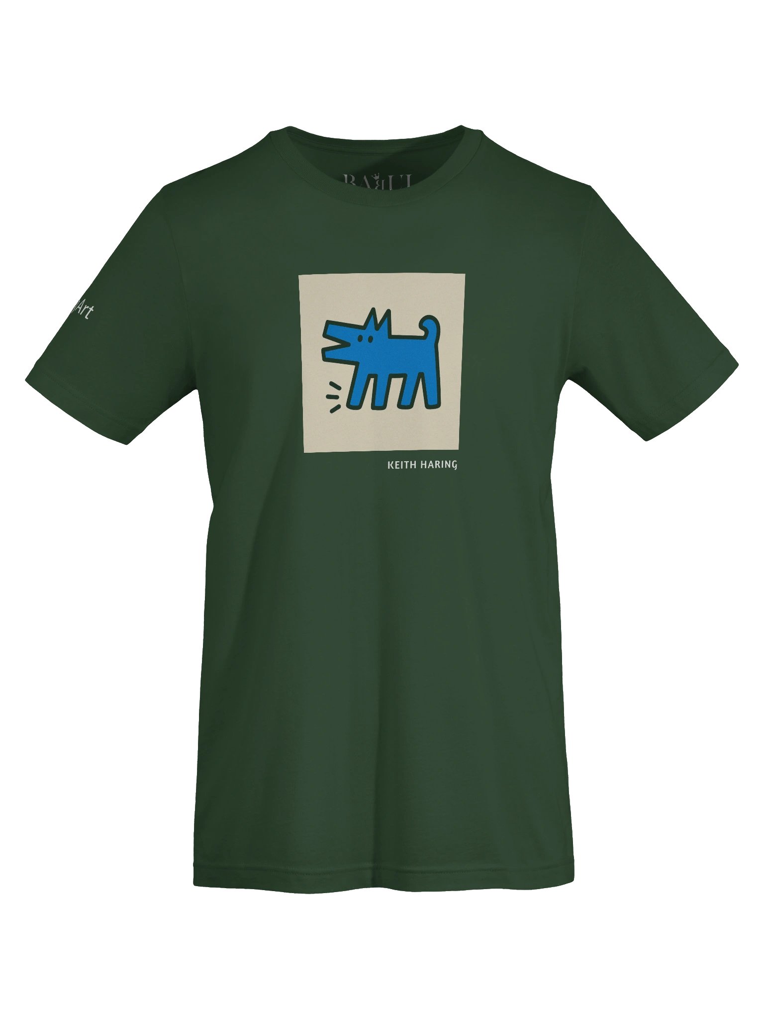 DOGART Unisex Jersey Dog T-Shirt - KEITH HARING - Iconic Painting Reimagined with Dogs product image (5)