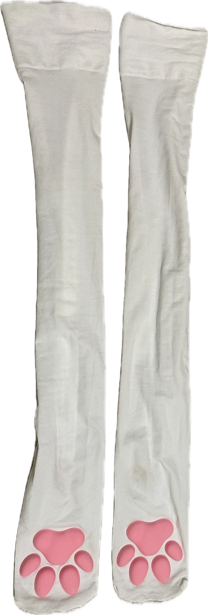 Cat paw thigh high socks product image (1)