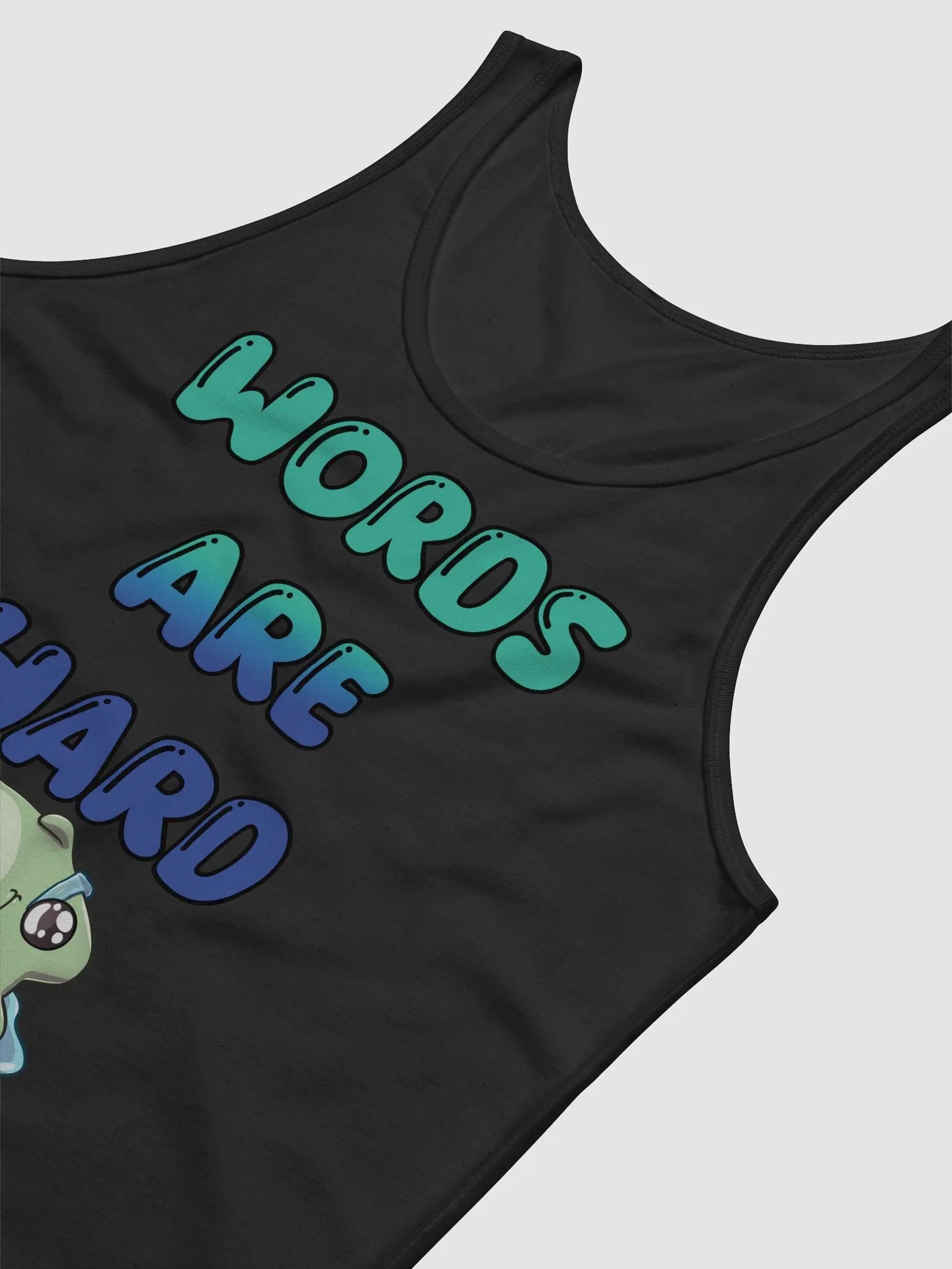 WORDS ARE HARD (Tank) product image (42)