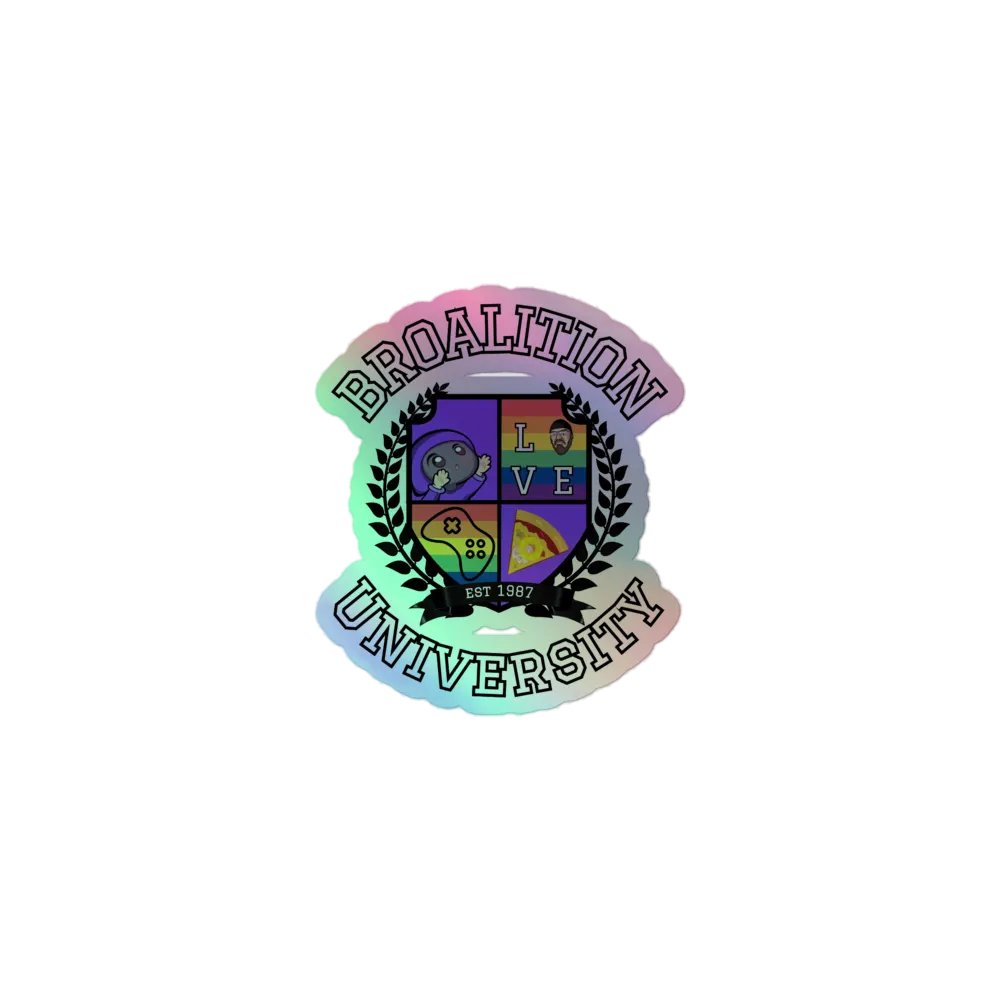 Broversity Holographic Sticker product image (1)