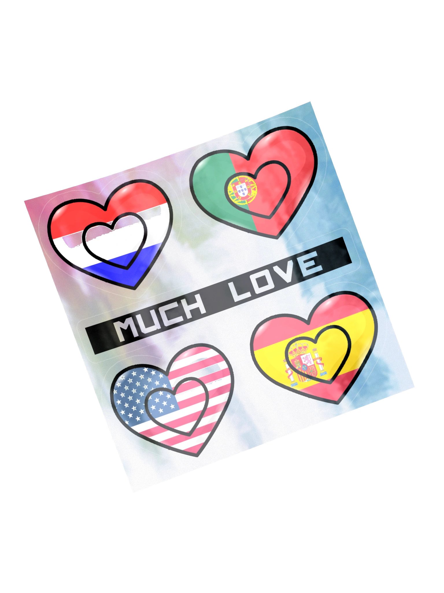Heart Flag Stickers product image (9)