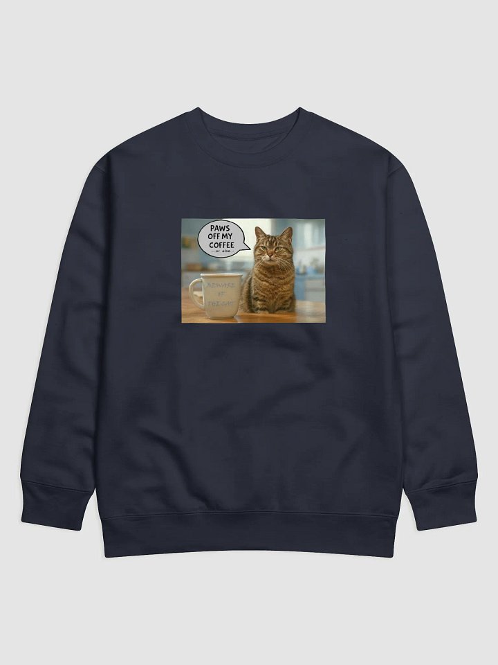 Coffee Catitude Sweatshirt product image (6)