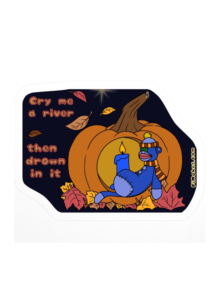 "Cry me a river" Sticker product image (2)