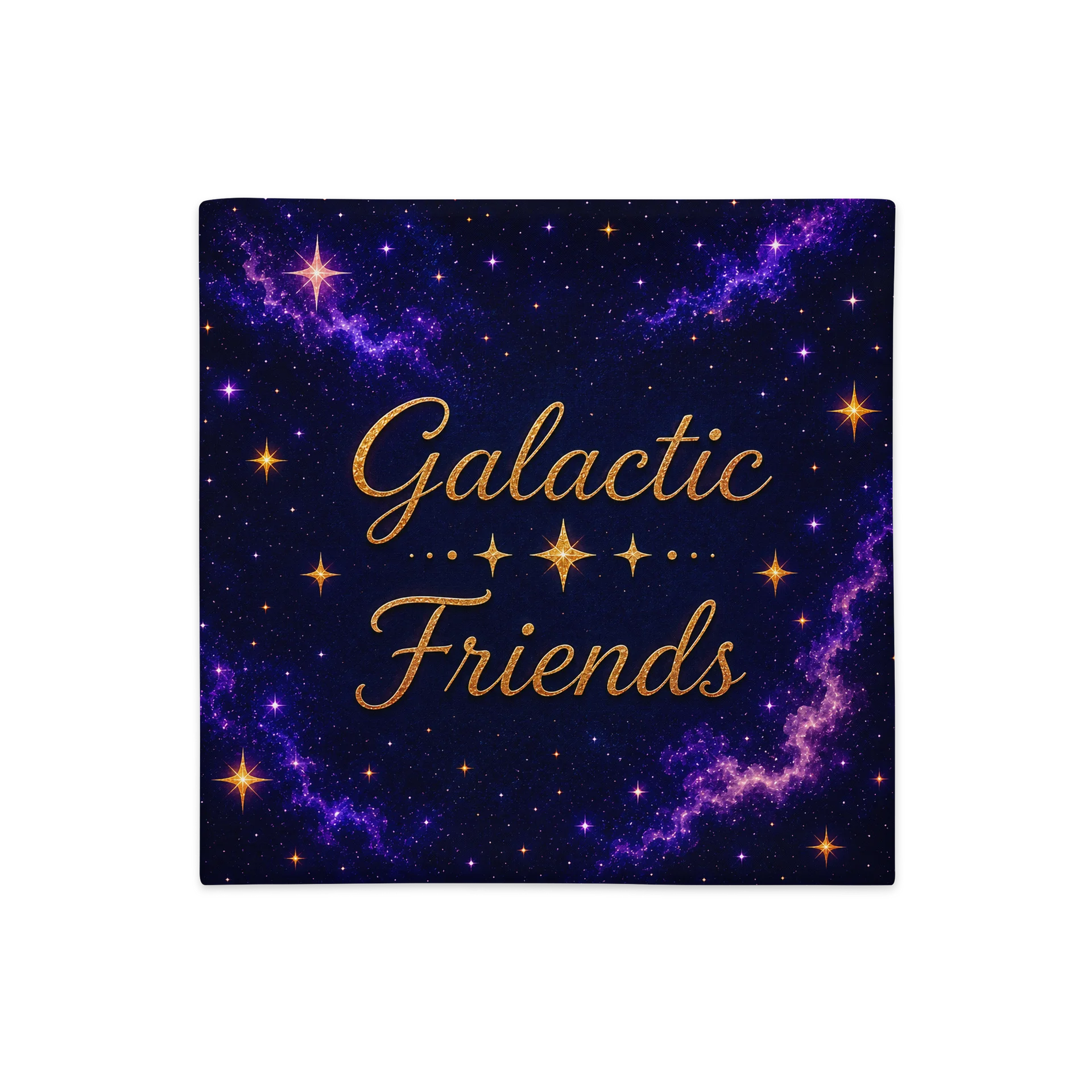 Galactic Friends Logo Pillow Case product image (1)