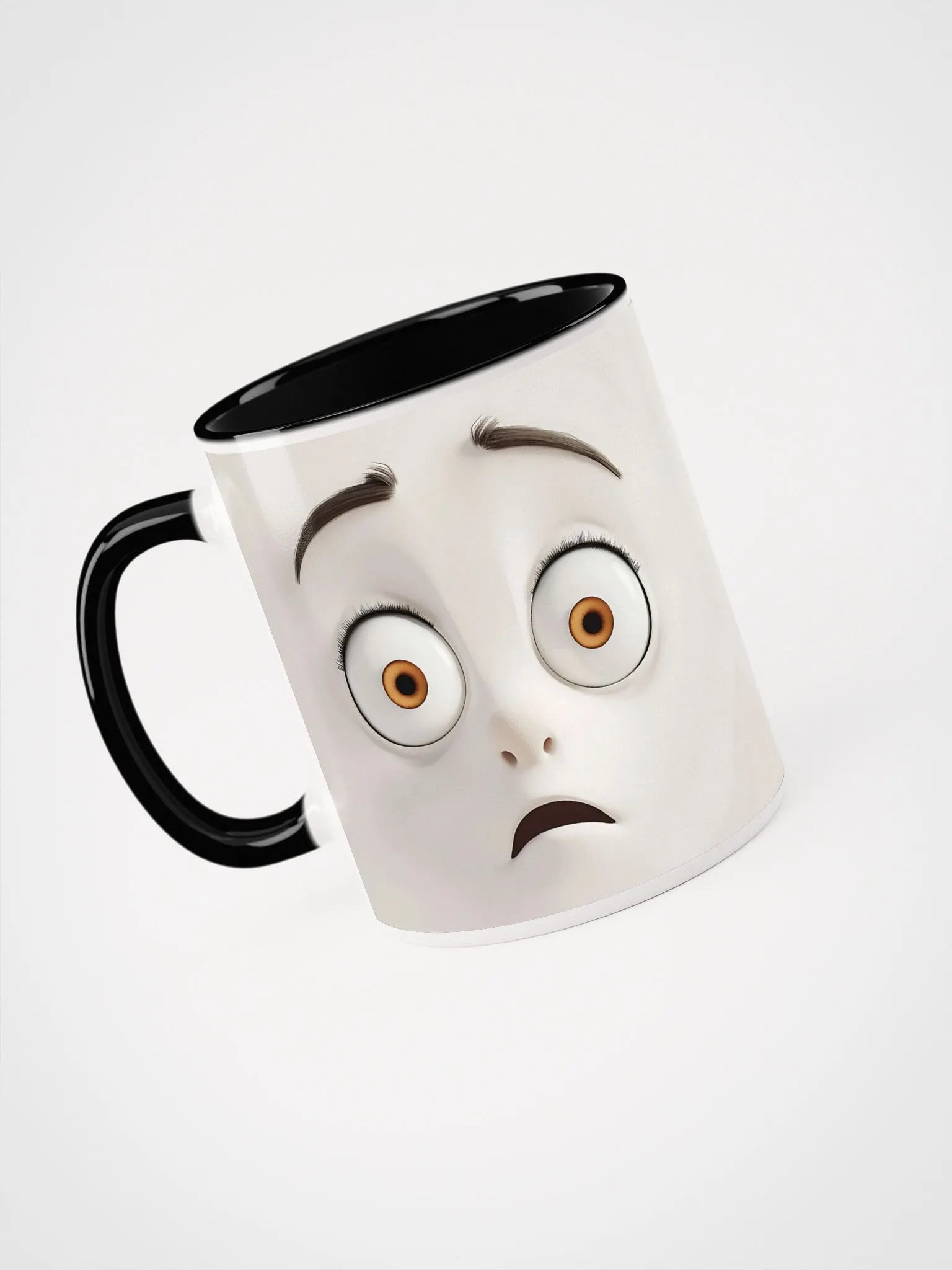 Curious Eyes Cartoon Ceramic Mug product image (5)