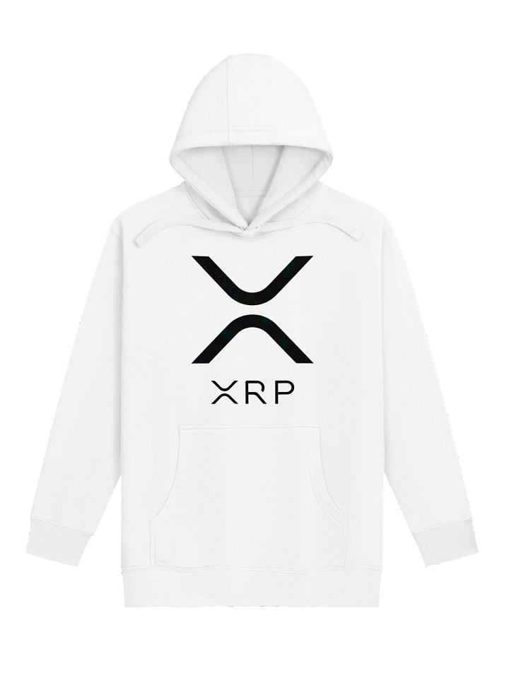 XRP Hoodie White product image (1)