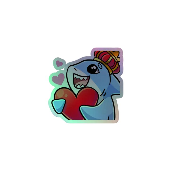 Sharky Hug Stickers product image (2)